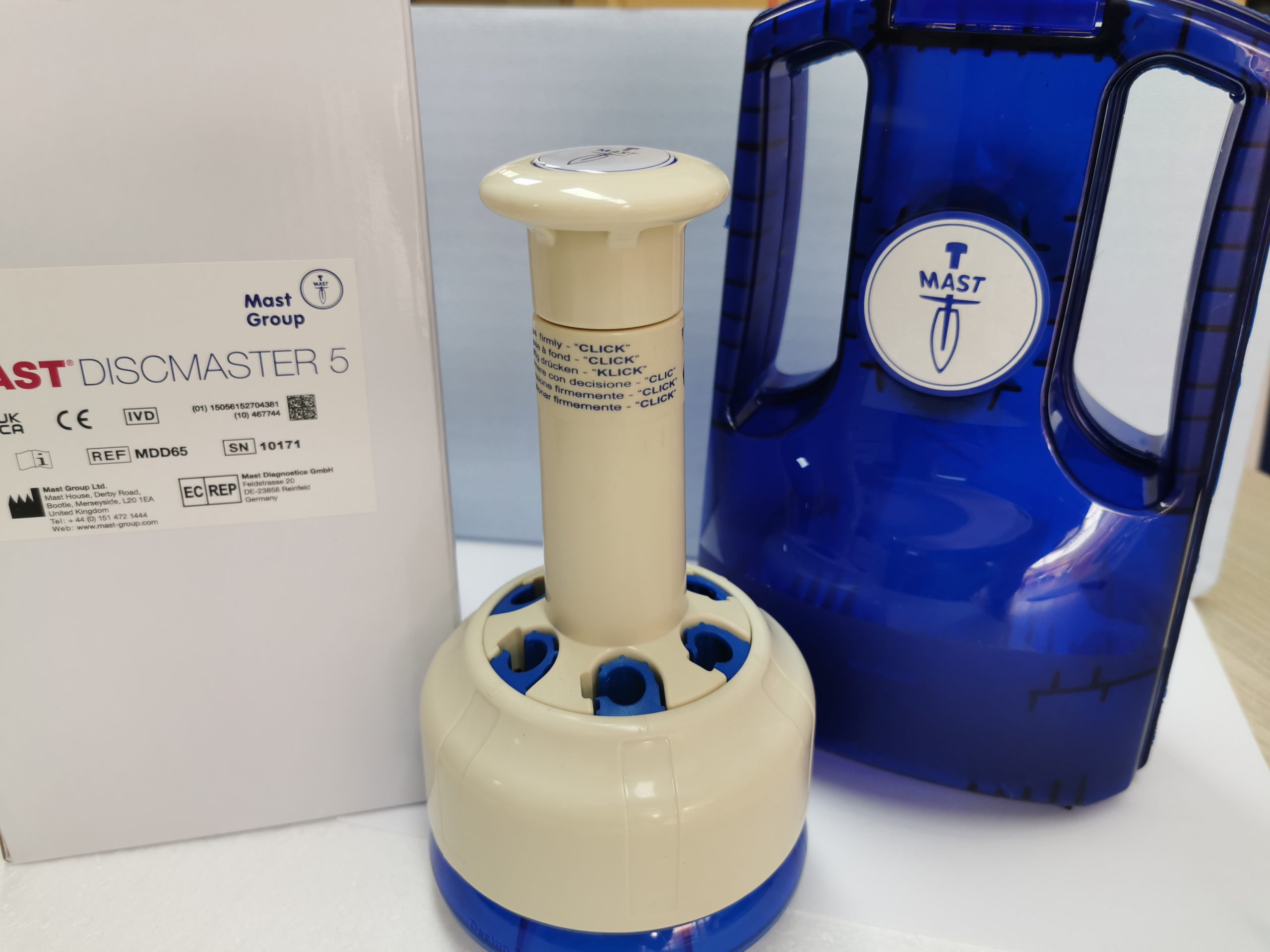 DISCMASTER™ Dispenser – 6 locuri
