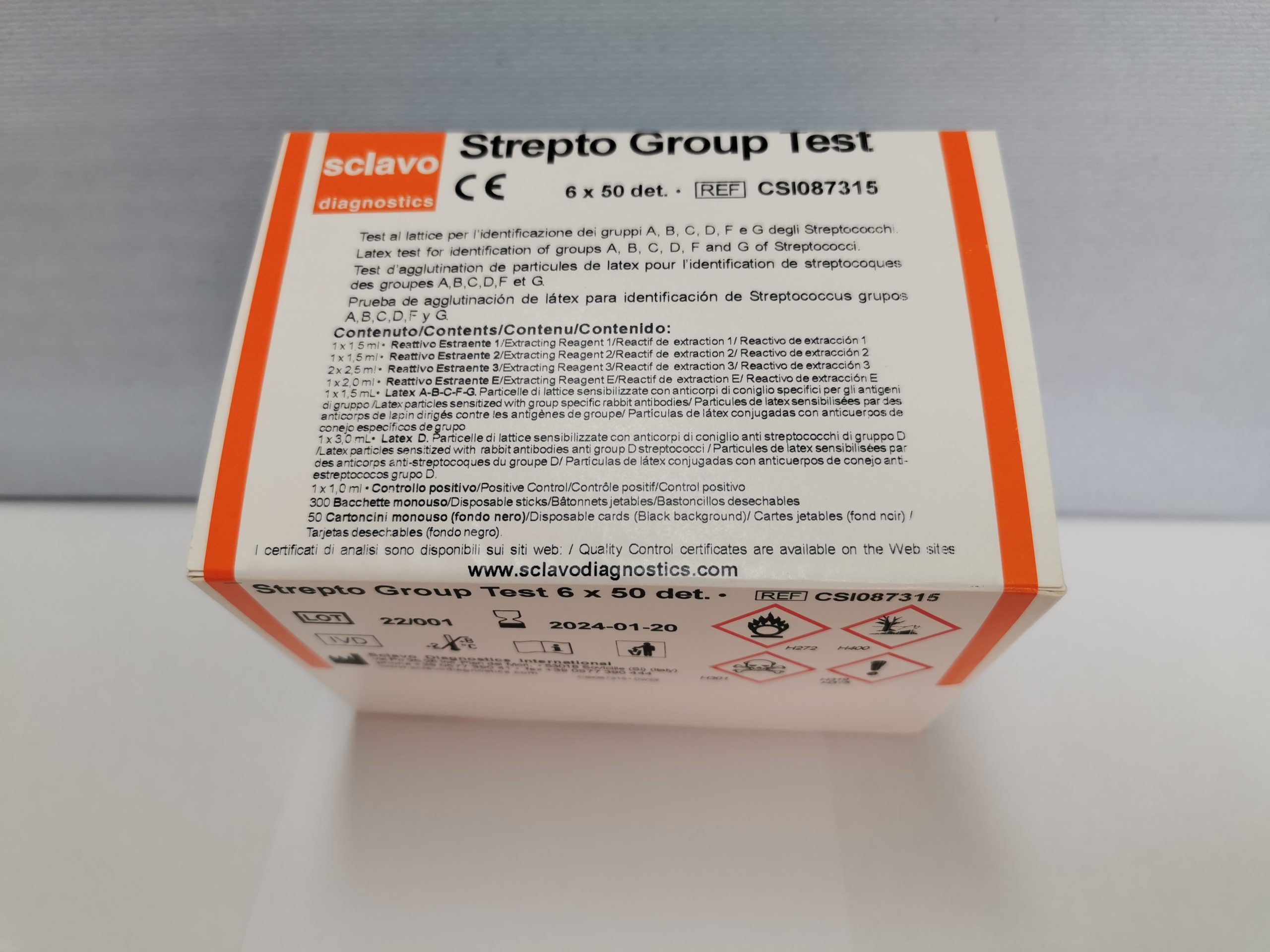 CSI087315 – Strepto Group Test